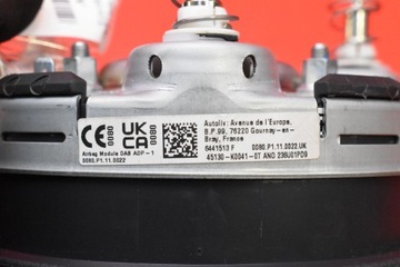 фото thumb №6, Подушка безпеки повітряна подушка водія 45130-k0041-0t toyota yaris cross 20-