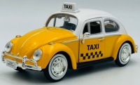 Volkswagen VW Beetle Taxi 1966 1:24 Motormax 79577 желтый