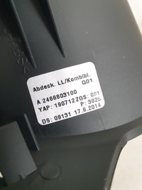 фото thumb №6, Рамка захист спідометра прилади mercedes w246 w242