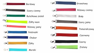 Брелок для ключей с ремешком для имени школьного залога