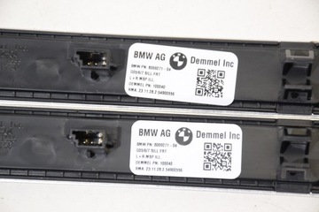 фото thumb №8, Bmw x5 g05 x5m f95 планка накладка порога м-пакет підсвічуваний led комплект