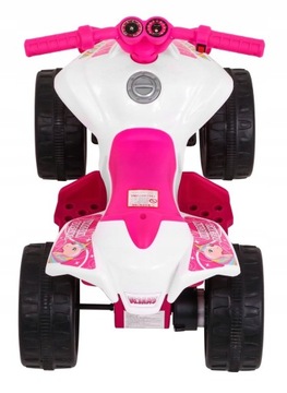 Детский квадроцикл на батарейках Monster Pink