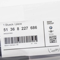 Прокладка стекло боковой bmw e46 купе 8227686 51368227686 Цена, фото thumb