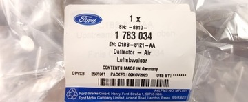 фото thumb №14, Дефлектор воздуха правый ford fiesta mk7
