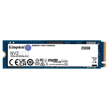 Твердотельный накопитель NV2 250 ГБ M.2 2280 PCI-e 4.0 NVMe 3000