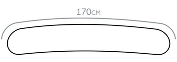 dodatkowa POSZEWKA na poduszkę TYP I 170 CM W96