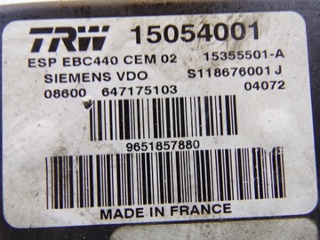 фото thumb №6, Насос abs peugeot s118676001j