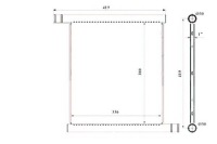 Купить Радиатор двигателя smart кабриолет  0.6 pet rol 2000.03-2003.01 nrf 53598 nrf, фото thumb