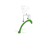 фото thumb №1, Молдинг крила задня mitsubishi eclipse cross 18-