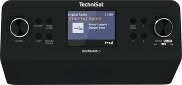 Кухонное радио FM+ DAB Bluetooth под шкафом, белое для кухни Technisat 21