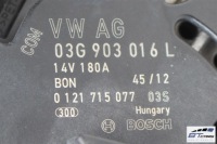 Vw passat b7 cc генератор 3.6 fsi 03g903016l 03g903016lx 03g 903 016 l 180 Недорого, фото thumb