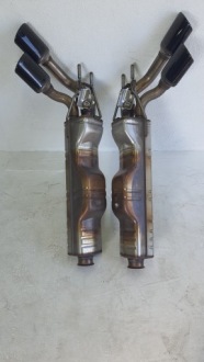 фото thumb №12, Глушитель конечный выхлоп правый левый mercedes g w465 g63amg brabus a4654908800