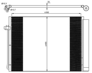 фото thumb №11, Радіаторів кондиціонера з осушувач nrf 35906 64509239992