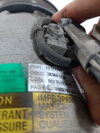 Opel astra h 1.4 16v 05r компресор компресор кондиціонера 13124749 Ціна, фото thumb