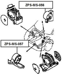 фото thumb №6, Zps-ms-057 nty подушка двигуна