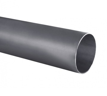 Rura wydechowa prosta stalowa aluminium 40mm 1m