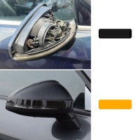 фото thumb №9, Накладки na дзеркало audi audi a4 b9 чорні błyszczące пара