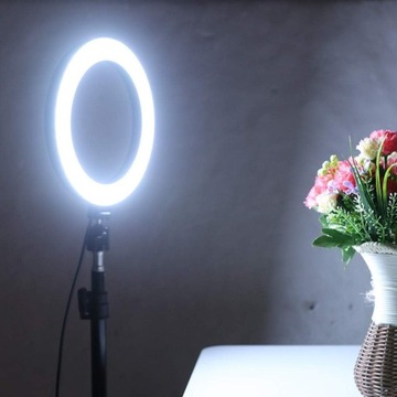 Zestaw lamp pier?cieniowych, 10-calowa lampa pier?cieniowa do selfie