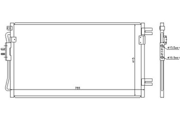 фото thumb №14, Nissens 94806 конденсатор, кондиціонер