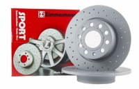 Купить Тормозные диски zimmermann sport задний audi a6 c8 350mm, фото thumb