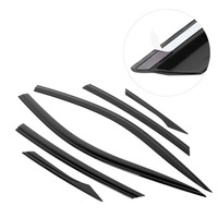 фото thumb №5, 6 szt. czarna защита окно vent защита солнцезащитная дефлектор pasuje do