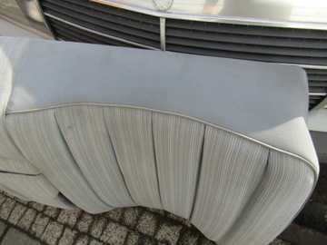 фото thumb №8, 8 mercedes w124 sedan сірий диван задня спинка 85-88 вузька планка