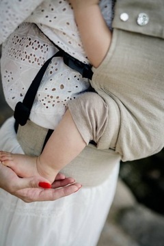 Nosidełko regulowane Qusy - Linen Casual