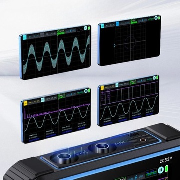 Цифровой мультиметр, генератор сигналов, осциллограф 3в1 FNIRSI 2C53P