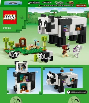 LEGO MINECRAFT Rezerwat pandy 21245