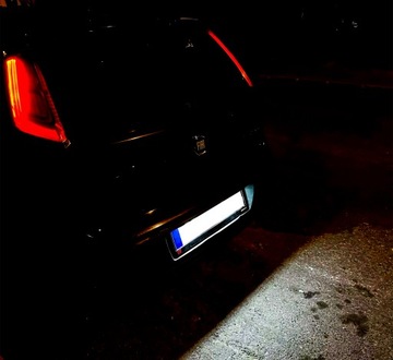 фото thumb №13, Лампочки led подсветка номерного знака регистрационный fiat bravo grande punto evo