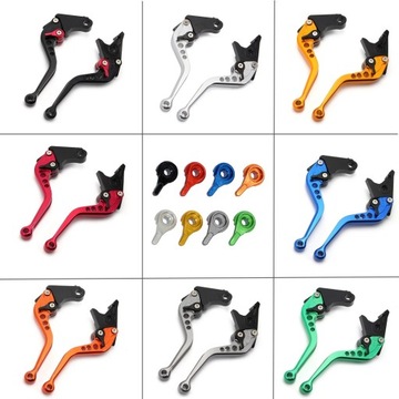 КОРОТКИЕ спортивные дверные ручки с ЧПУ для: Yamaha, Kawasaki, Honda, Suzuki