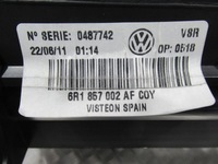 фото thumb №7, Vw polo v 6r панель приладів консоль оригінал 6r1857002