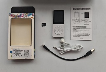 MP4 MP3-ПЛЕЕР 16 ГБ FM-РАДИО BLUETOOTH 5.0 Hi-Fi + НАУШНИКИ
