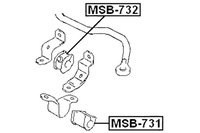 фото thumb №3, Febest msb-732 підвіска, стабілізатор
