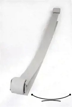 фото thumb №1, Рессора листовой зад лист рессоры 1+1 621009 kilen citroen