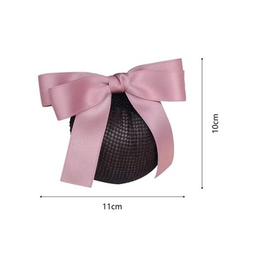 Kobiety Siatka do włosów Temperament Jednolity kolor Bow-knot OL Fishnet