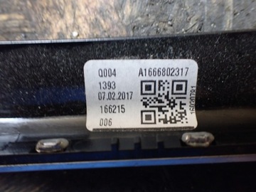 фото thumb №5, Рамка dekor панелі mercedes gls ii x166 3.0 17r a1666802317 9144