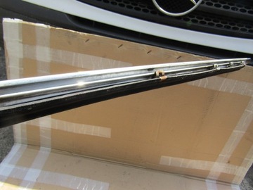 фото thumb №11, 1 mercedes w126 se левая передняя планка хром прокладка дверь левый перед