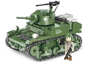 COBI 3048 M3A1 ТАНК СТЮАРТ КОМПАНИЯ ГЕРОЕВ 3