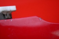 фото thumb №9, Крыло правый перед передний красный honda civic 7 vii lift 03-05