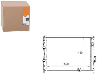фото thumb №1, Nrf радіаторів двигуна nissan qashqai i 1.6/2.0 02.