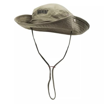 MAGNUM KAPELUSZ PRZECIWSŁONECZNY NA PLAŻĘ W GÓRY NA MIASTO SCRUB olive S/M