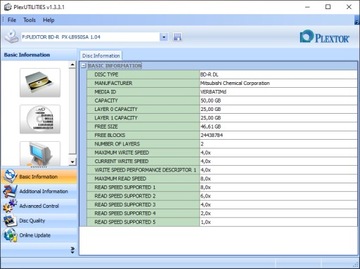 Verbatim BD-R DL 50 ГБ x4 Print MID:VERBATIMd 10 шт.