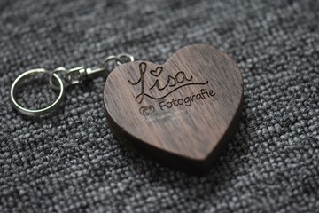 Свадебный подарок USB Pen Drive 64 ГБ в форме сердца