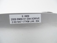 Кришка основа заливної пального + кришка лак 354 bmw x1 e84 Зі Шроту, фото thumb
