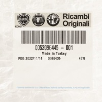фото thumb №8, Fiat oem номер 52096445