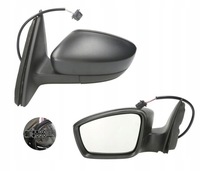 фото thumb №1, Дзеркало l ele чорні skoda rapid seat toledo 11-