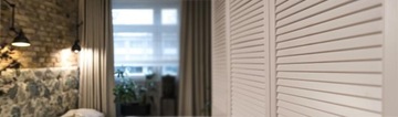 Drzwiczki ażurowe białe 29,4x110cm diy front drewniane do szafy garderoby