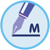 Ручка школьная перьевая PELIKAN ILO, размер M, БЕЛАЯ