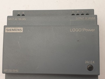 SIEMENS LOGO!POWER 1P 6EP1332-1SH52 DC 24В/4А